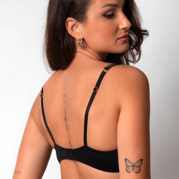 Aubade Paris Lace demi-cup Bra Voodoo Kiss - Brand NEW - Picture 3 of 4